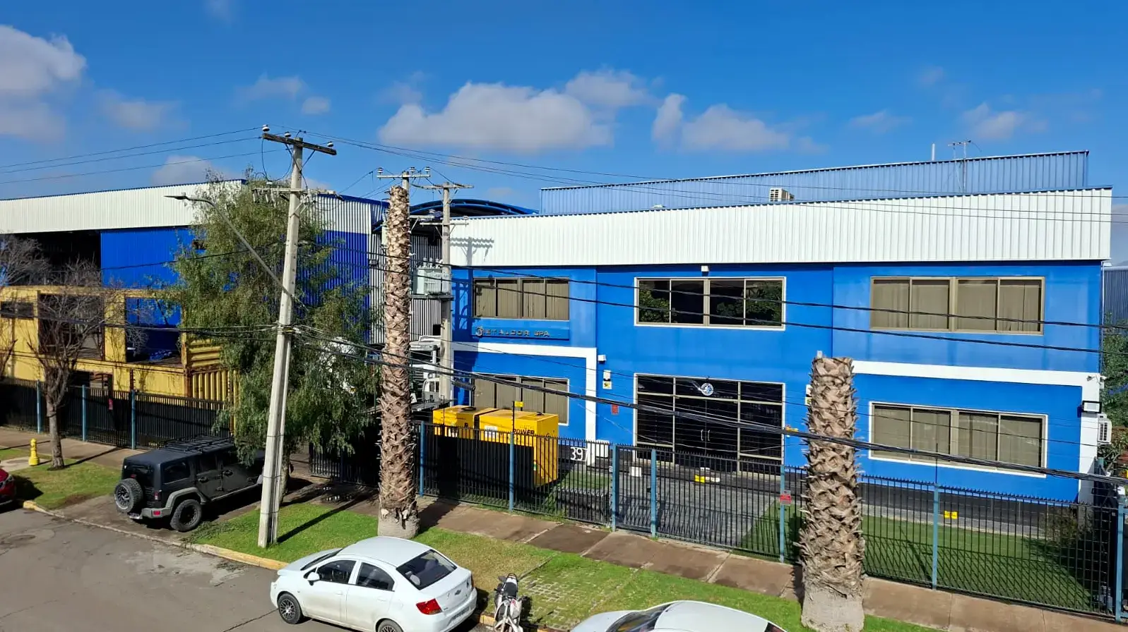 Taller de fabricación metalmecánica de Metalcor SpA — infraestructura instalada