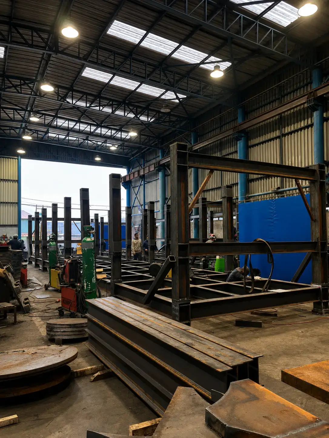 Estructuras metálicas de gran diámetro fabricadas por Metalcor